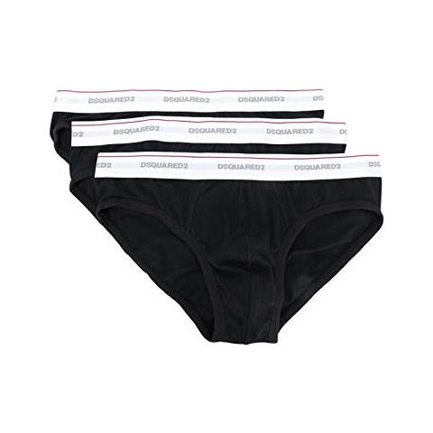 3 Slip Uomo Art Dcx610040 001 Colore Foto Misura A Scelta Nero Xl - Foto 1