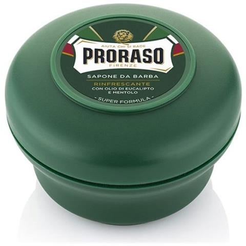 Rinfrescante - Sapone Da Barba Con Olio Di Eucalipto E Mentolo 150gr - Foto 1