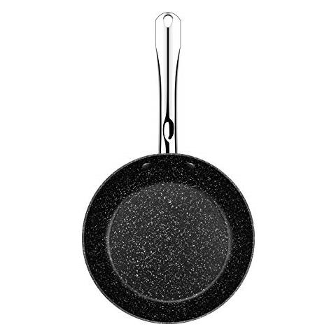 Cooper Padella Antiaderente Con Effetto Pietra, Adatta A Tutti I Piani Cottura, Anche A Induzione, Alluminio Forgiato, 28 Cm - Foto 2