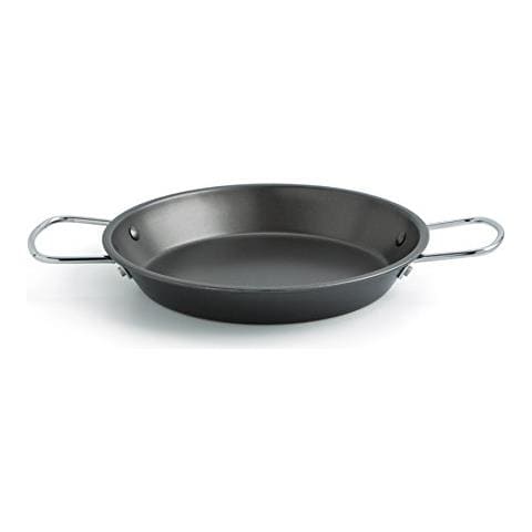 Senia - padella, padella In Acciaio Carbonato, Ideale Per Forni E Piastre A Induzione Nero 26 cm Nero - Foto 1