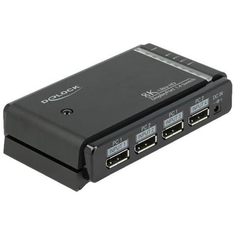 Displayport 1.4 Commuta Displayport 2x2 In Ingresso Displayport 1x2 8k - Foto 4