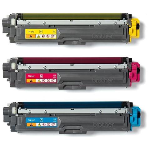 TN-242CMY Multipack Cartuccia Ink Originale Ciano / Magenta / Giallo per HL-3152CDW / HL-3142CW / HL-3172CDW Capacità 1400 Pagine - Foto 2