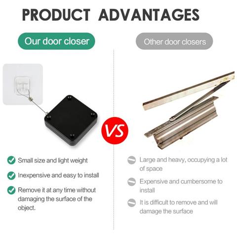 Chiudiporta Automatico Grey - Foto 8