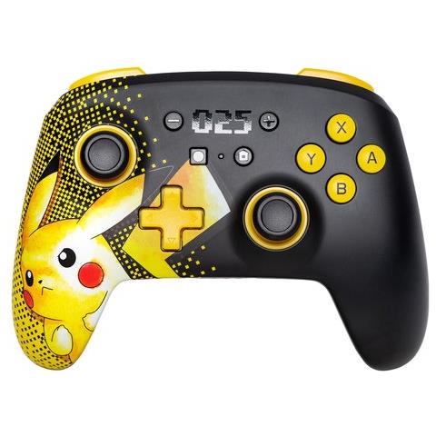 Gamepad Power A Switch Enhaced Wireless Controller Pikachu 025 Pokmon - Foto 1