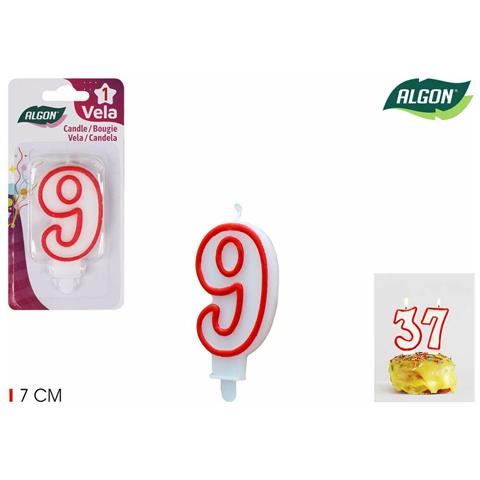 Set Di Candele Algon Rosso (36 Unità) - Foto 4