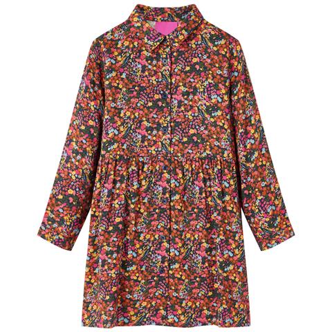 Abito Da Bambina A Maniche Lunghe Multicolore 140 - Foto 1