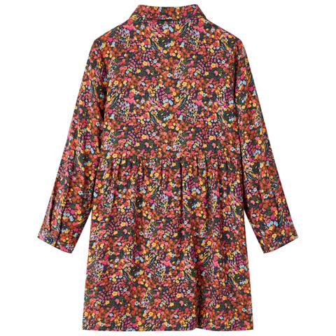 Abito Da Bambina A Maniche Lunghe Multicolore 140 - Foto 2