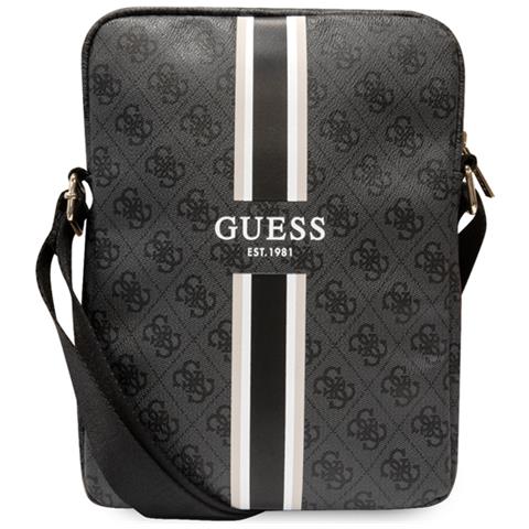 Borsa Porta Pc 10'' Stripe 4g, Nero - Foto 1
