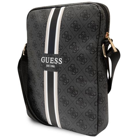 Borsa Porta Pc 10'' Stripe 4g, Nero - Foto 2