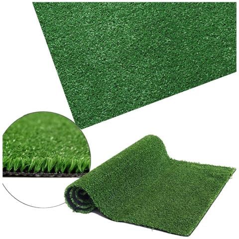 Tappeto Erba Verde Sintetica 10mm Prato Finto A Rotolo Olimpico - Rotolo Altezza 2 Mt X 3 Mt (6mq) - Foto 1