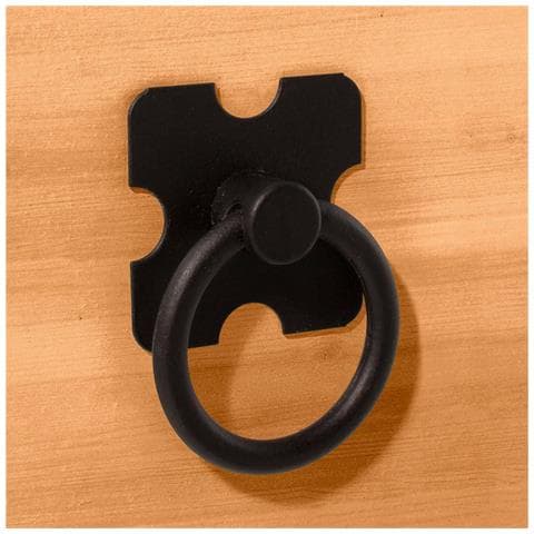 Mexico Credenza Bassa Con 2 Cassetti E 2 Vani A Giorno In Pino Naturale - Foto 7