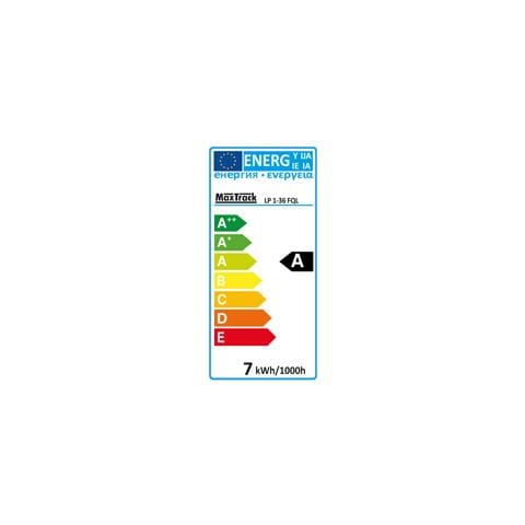 LP 1-36 FQ Lampadina a risparmio energetico Bianco caldo 4000 K 6 W GU5.3 - Foto 2
