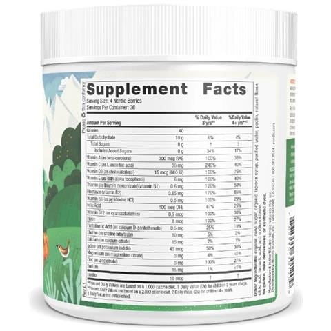 Frutti Di Bosco Nordici 120 Bacche Gommose Al Gusto Originale Nordic Naturals - Foto 2