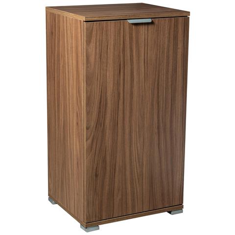 Mobiletto Da Interno A 1 Anta In Nobilitato Bilaminato Linea Classic - Brown - Foto 1