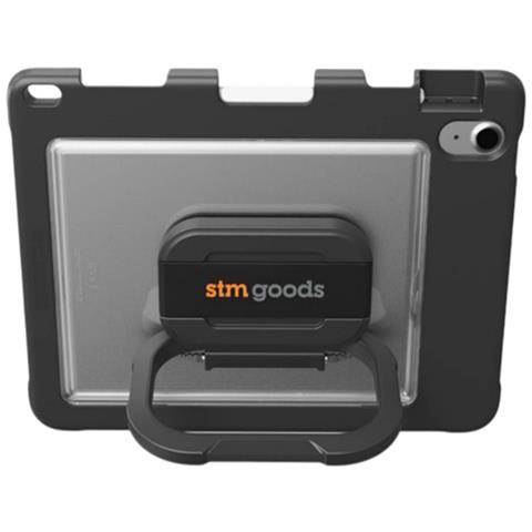 Custodia Per Ipad 10,9 Pollici 2022 Modello Dux Swivel Con Supporto E Cinturino, Nero - Foto 1