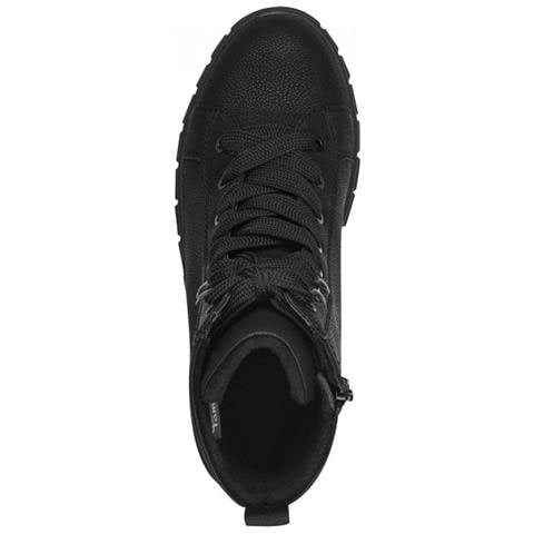 Lace Boot Black Stivaletti Sintetico E Tessile Scarpe Donna Nero Eu 39, 1-25226-43 001 - Foto 3