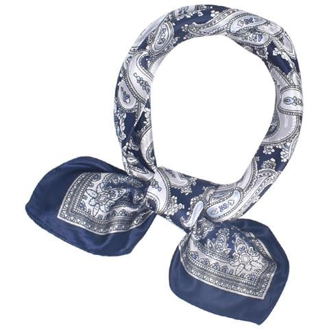 Set Di 2 Sciarpe Bandana Paisley Blue - Foto 1
