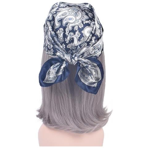 Set Di 2 Sciarpe Bandana Paisley Blue - Foto 5