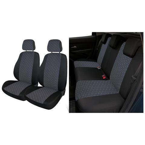 Serie Completa Coprisedili Fast&smart Tg. Speciale Tess. Grey&color - Foto 1