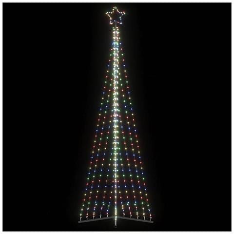 Albero Di Natale A Led 495 Led Colorati 300,5 Cm - Foto 1