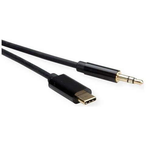 12033218 cavo audio 3 m 3.5mm USB tipo-C Nero - Foto 5