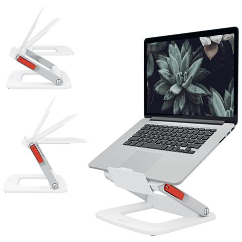 Leitz Ergo Multi-winkel-laptopstnder Supporto Per Computer Portatile Bianco 38,1 Cm (15"") - Foto 3