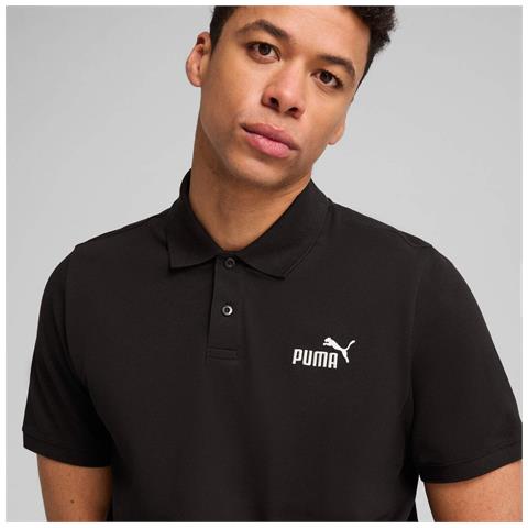 Ess No. 1 Logo Pique Polo 68255201, Uomini, Nero, S - Foto 2