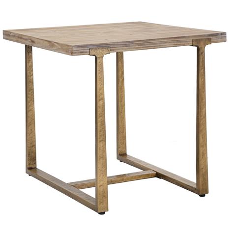 Tavolo Mf577 - Marrone - Mdf - 80x80x76 Cm - Foto 1