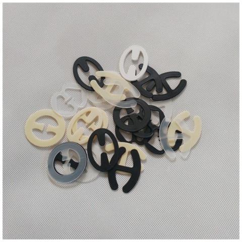 3 Clip Ferma Spalline Per Reggiseno Antiscivolo, Supporti Regolabili Per Spalline Per Donna Modello 4 - Foto 3