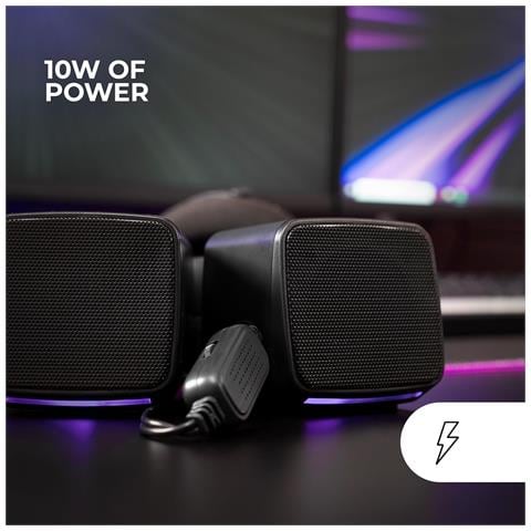 Marsgaming Ms-pro, 10w, Rgb Flow, Jack 3.5mm,  Pc/mac/smartphone/tablet, Nero - Foto 5