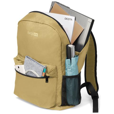 D31966 borsa per laptop 39,6 cm (15.6") Zaino Marrone, Colore cammello - Foto 5