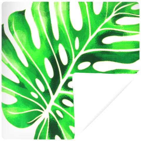 Set Di 2 Copricuscini 40x40 Cm Design Monstera - Foto 2