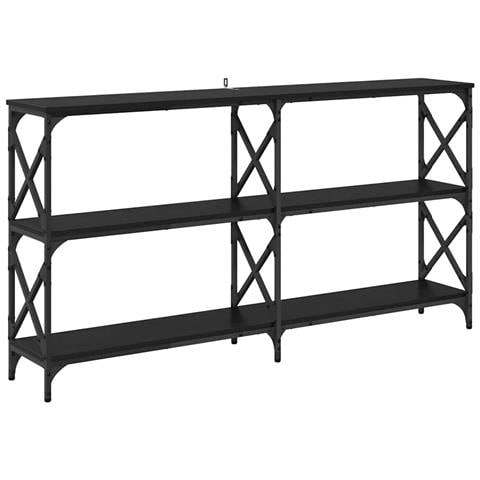 Tavolo consolle Rovere Nero 156 x 28 x 80,5 cm - Foto 1