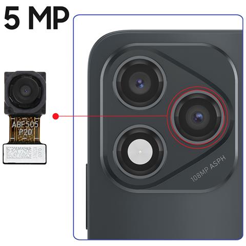 Fotocamera Posteriore Da 5mp Ultra Grandangolare Per Honor 400 Lite - Foto 4