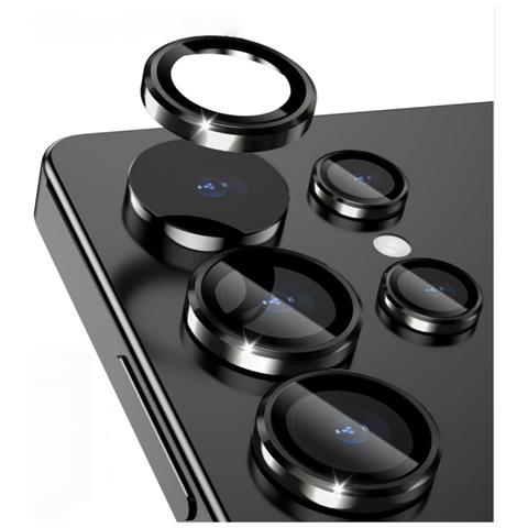 Protezione Obiettivo Eagle Eye Con Rivestimento Ar E Motivo Cd Compatibile Con Samsung Galaxy S25 Ultra - Foto 4