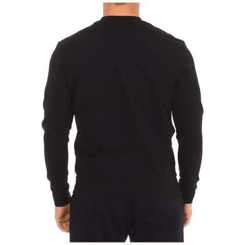 Felpa Girocollo A Maniche Lunghe 9024170 Da Uomo - Foto 2