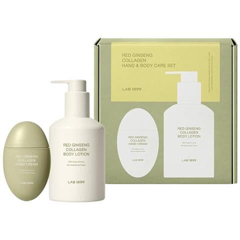 Set : Red Ginseng, Collagen, Moisturising, Body Lotion, 250 Ml + Red Ginseng, Collagen, Improves Skin Elasticity, Hand Cream, 50 Ml - Foto 1
