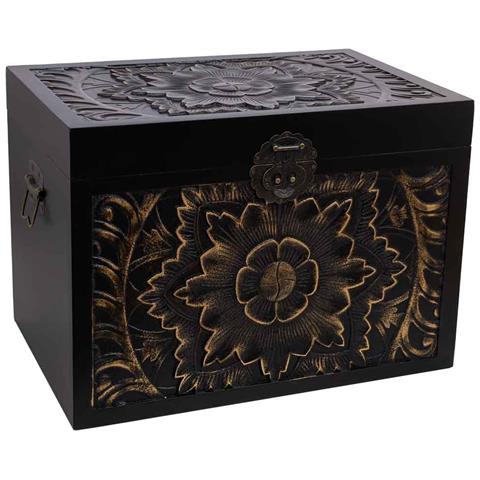 Baule In Legno 60x40x42h Cm - Foto 1