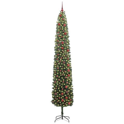 Albero di Natale artificiale con 300 LED Verde 300 cm - Foto 2