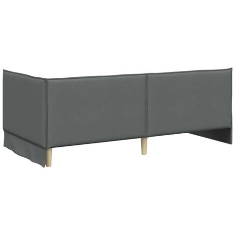 Struttura Letto Angolare con Materasso 2 pcs Grigio Velluto - Foto 9