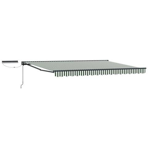Tettuccio Elettrico Retrattile Verde, Bianco, Antracite 5 x 3 m - Foto 1