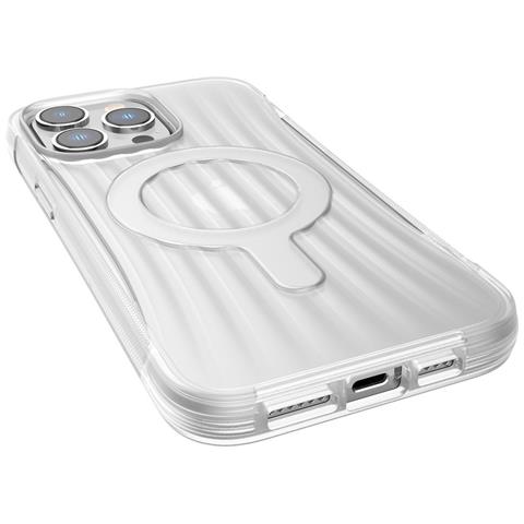Raptic X-doria Clutch Case Per Iphone 14 Pro Max Con Retro Trasparente Magsafe - Foto 7