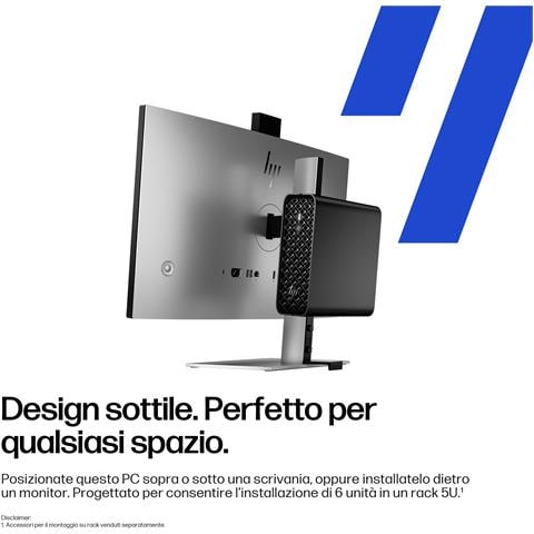 E26GJET PC /stazione di lavoro 265 32 GB DDR5-SDRAM 1 TB SSD Windows 11 Pro Mini PC AI Workstation, AI PC Nero - Foto 2