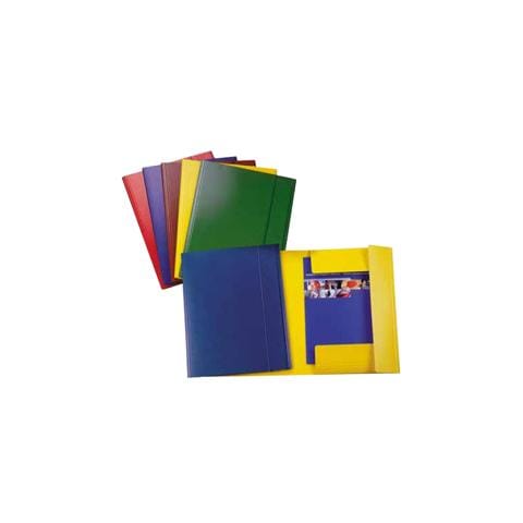 pz. 1 Cartelle 3 lembi presspan giallo 25x35 390342090 - Foto 1