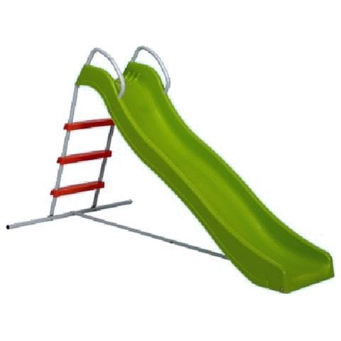 Scivolo bimbo in acciaio da giardino per esterno 185x100x105 - Foto 1