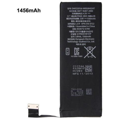 Batteria ricambio sostituzione 1560 mAh Apple iPhone 5S interna - Foto 2