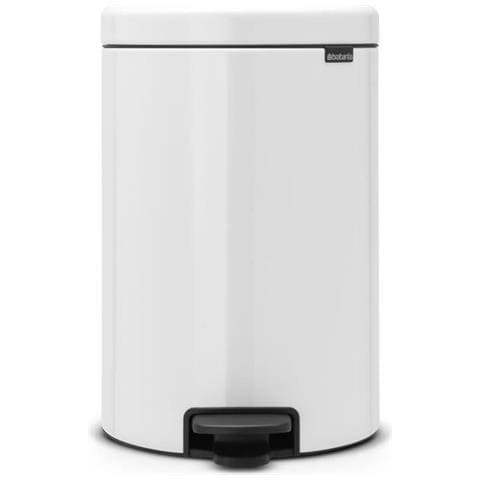Pattumiera Pedal Bin 20 Litri Bianco - Foto 1