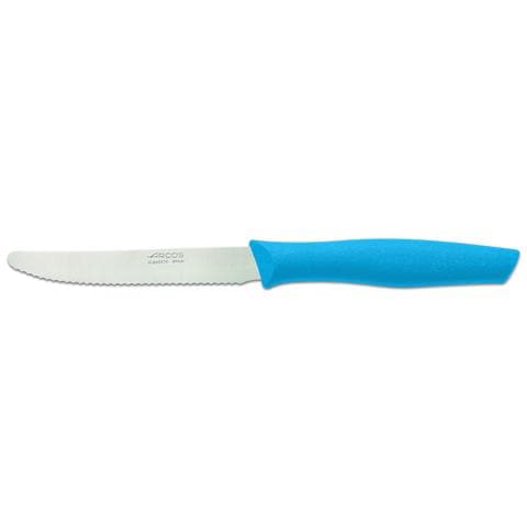 Serie Nova - Coltello Tavola - Lama Acciaio Inossidabile Nitrum 110 Mm - Manico Polipropilene Colore Blu - Foto 1