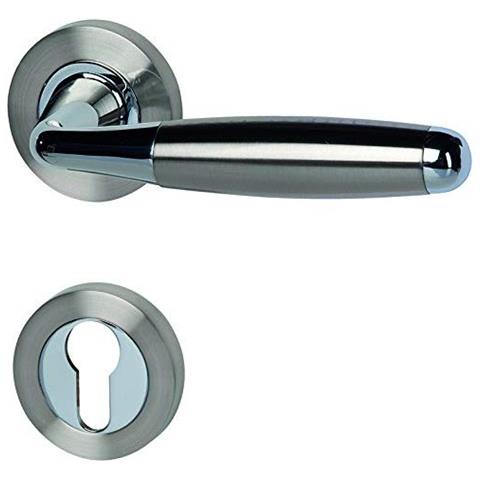 Porta In Acciaio Inox Durben - R Appartamento Banda Porte Pz Pulsante Set Maniglia Porta Guarnizioni, 88022110 - Foto 2