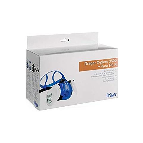 X-plore 3500, Set Pure P3 Composto Da Mascherina Protettiva E Filtri, Protezione Ideale Per I Lavori Manuali - Foto 2